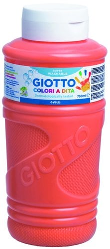 PINTURA DEDOS GIOTTO 750 ml NARANJA