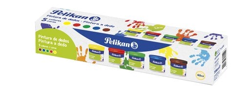 PINTURA DEDOS PELIKAN CD/40S 40 ml SET