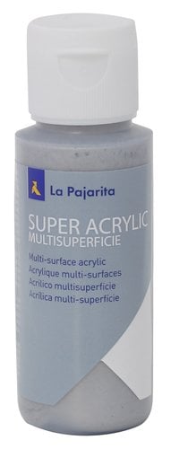 PINTURA ACRIL.PAJARITA 60 ml PLATA A-50