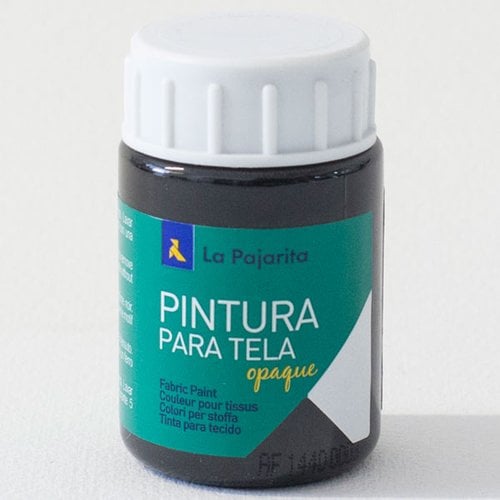 PINTURA TELA PAJARITA 35 ml TO-18 NEGRO