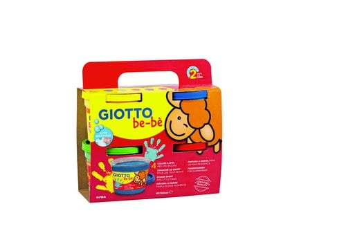 PINTURA DEDOS GIOTTO BEBE 4x150g