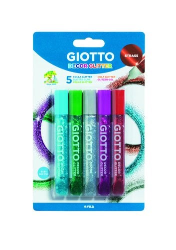 COLA GIOTTO GLITTER STRASS B/5