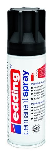 PINTURA ACRIL.EDDING 200 ml NEGRO INTENS