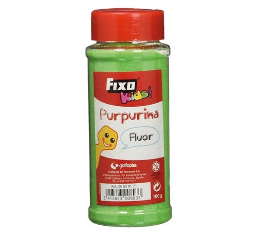 PURPURINA FIXO FLUOR 100 GR. VERDE