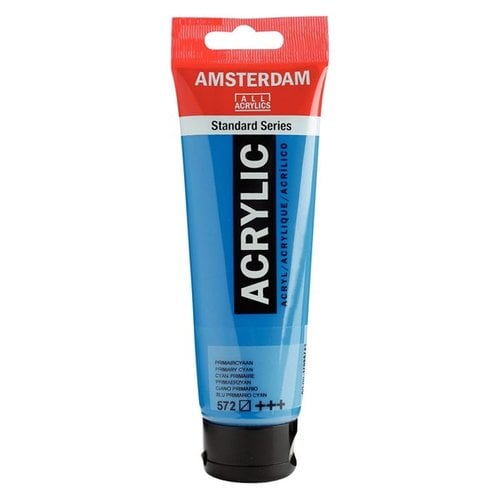 PINTURA ACRIL.AMSTERDAM 120 ml CIAN
