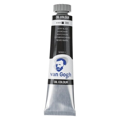 PINTURA OLEO VAN GOGH 20 ML. NEGRO MARFI
