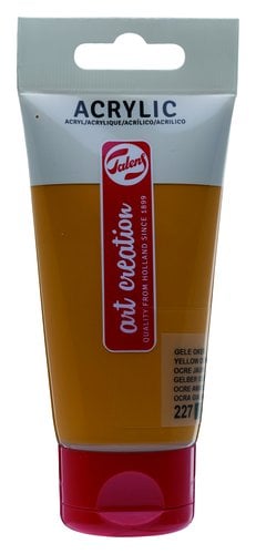 PINTURA ACRIL.TALENS 75 ml OCRE AMARILLO