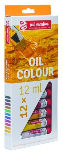 PINTURA OLEO TALENS 12 ml ESTUCHE 12