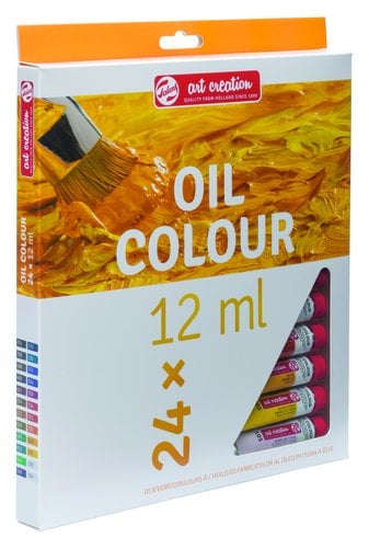 PINTURA OLEO TALENS 12 ml ESTUCHE 24
