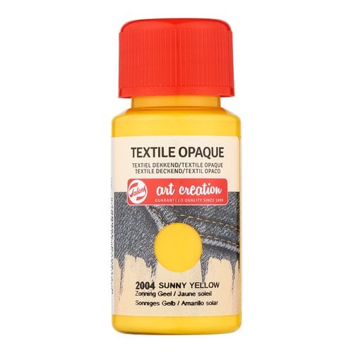 PINTURA TELA TALENS OPACA 50ml AMARILLO