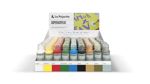 PINTURA ACRIL.PAJARITA 60 ml SURT. EX.54