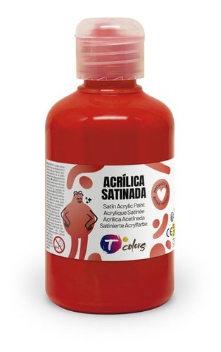 PINTURA ACRIL.TCOLORS 250 ml ROJO