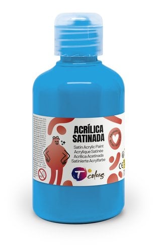 PINTURA ACRIL.TCOLORS 250 ml CYAN