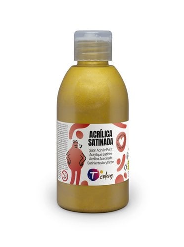 PINTURA ACRIL.TCOLORS 250 ml ORO
