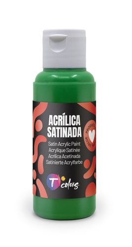 PINTURA ACRIL.TCOLORS 80 ml VERDE