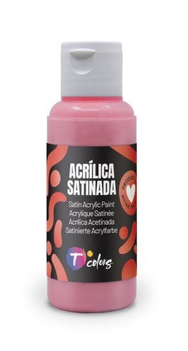 PINTURA ACRIL.TCOLORS 80 ml ROSA