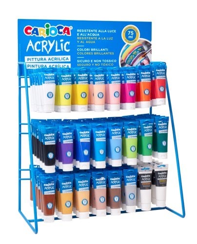 PINTURA ACRIL. CARIOCA 75 ml EXP.144