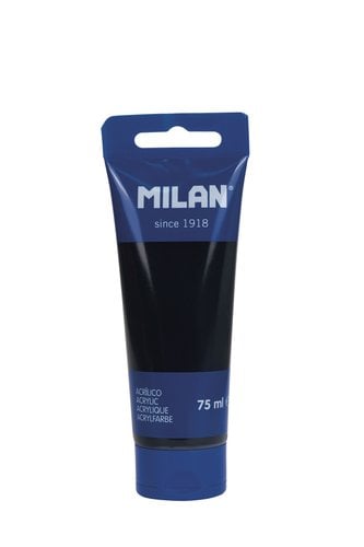 PINTURA ACRIL.MILAN 75 ml NEGRO