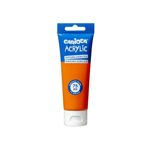 PINTURA ACRIL. CARIOCA 75 ml NARANJA