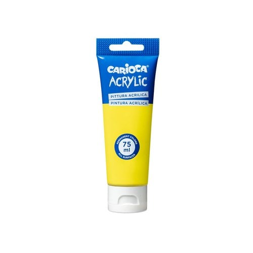 PINTURA ACRIL. CARIOCA 75 ml AMARILLO LI