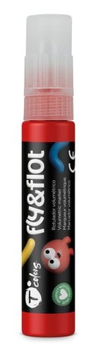 ROTULADOR TCOLORS FLY&FLOT 25 ml ROJO