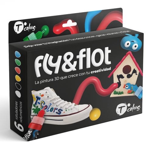 ROTULADOR TCOLORS FLY&FLOT 25 ml C/6