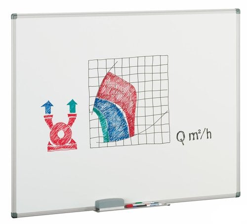 PIZARRA BLANCA ESTRATIF. M/ALUM 122x200