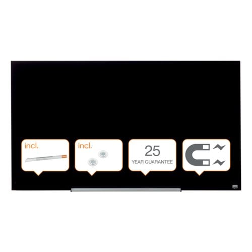 PIZARRA NOBO DIAMOND 1260x711 NEGRA
