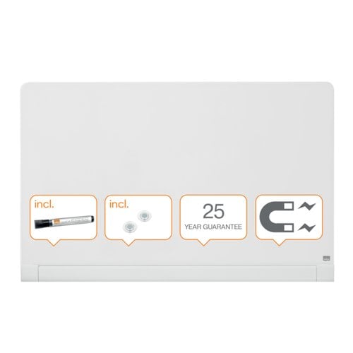 PIZARRA NOBO DIAMOND RD.1264x711 BLANCA