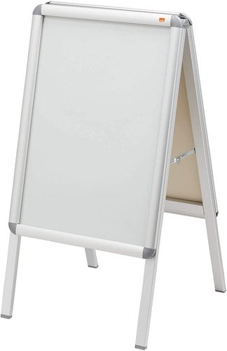 PORTAPOSTER NOBO CABALLETE MARCO CLIP A2