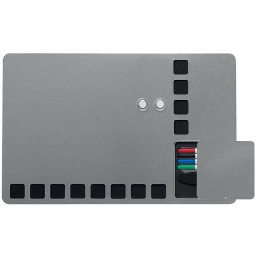 PIZARRA COMBO MAGN.NOBO 61x39 PLATA+ACC