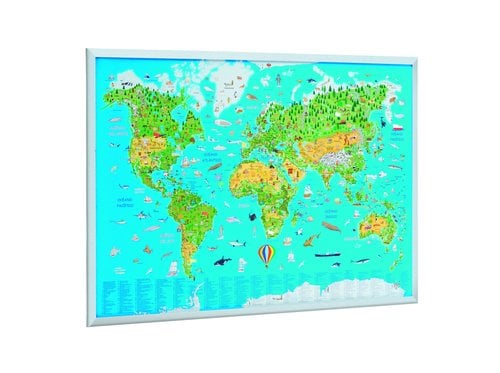 TABLERO CORCHO MARCO PINO 60x90
