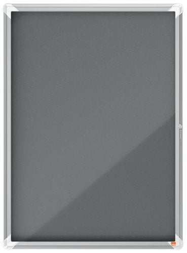 VITRINA NOBO INTERIOR FIELTRO GRIS 9h A4
