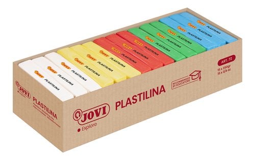 PLASTILINA JOVI 72 PAST. SURTIDO C/15