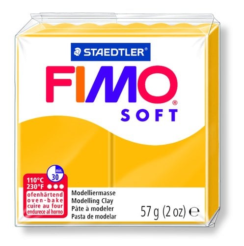PASTA MODELAR FIMO SOFT AMARILLO 57GR