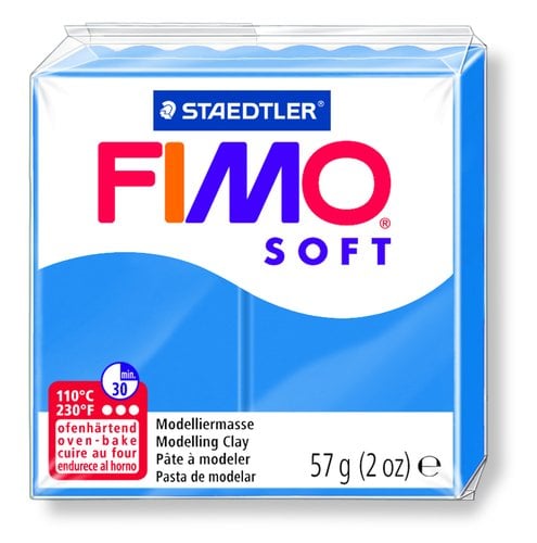 PASTA MODELAR FIMO SOFT AZUL 57GR