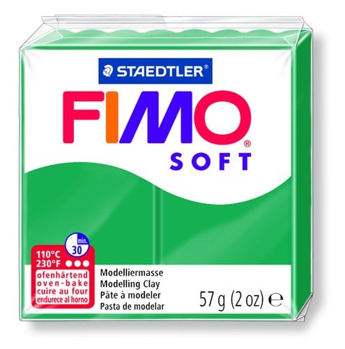 PASTA MODELAR FIMO SOFT ESMERALDA 57GR