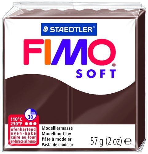PASTA MODELAR FIMO SOFT CHOCOLATE 57GR