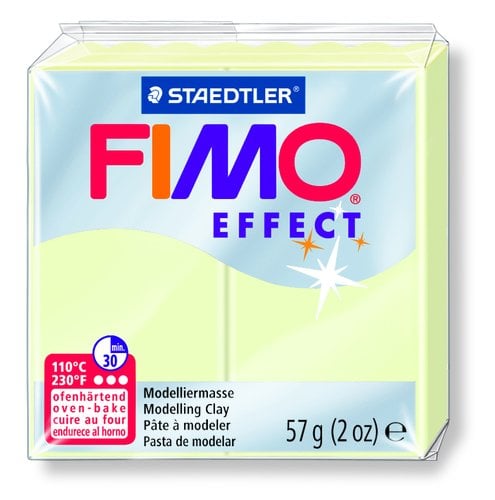 PASTA MODELAR FIMO EFFECT FOSFORESCENTE