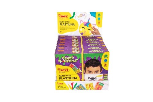 PLASTILINA JOVI CRAZY MONSTERS EXP.6
