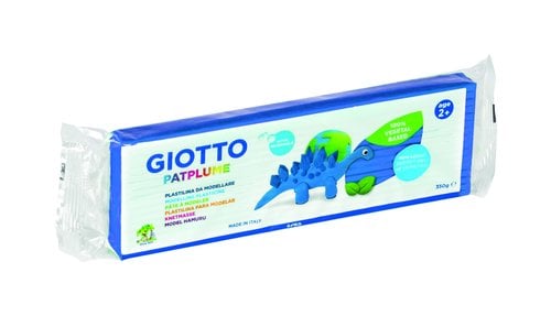 PLASTILINA PATPLUME 350GR AZUL OSC. C/1