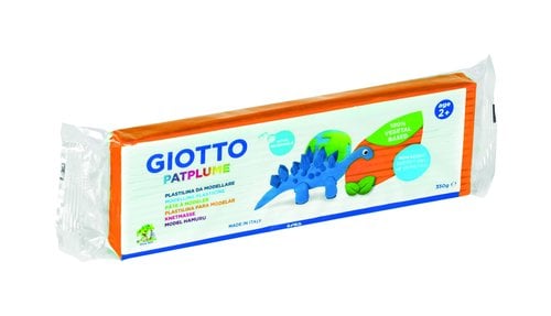 PLASTILINA PATPLUME 350GR NARANJA C/12