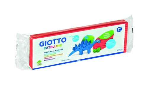 PLASTILINA PATPLUME 350GR ROJO C/12