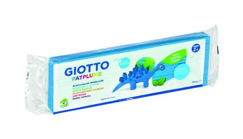 PLASTILINA PATPLUME 350GR AZUL CL. C/12