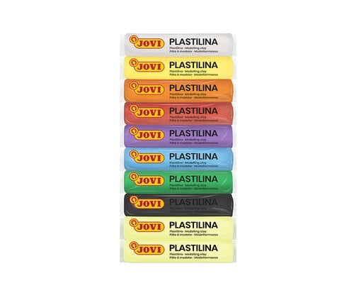 PLASTILINA JOVI BARRA ESTUCHE de 10