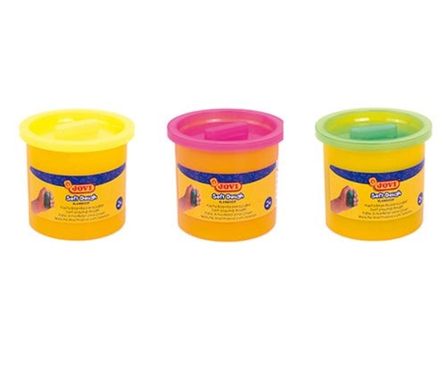 PLASTILINA JOVI BLANDIVER SURT. NEON C/3