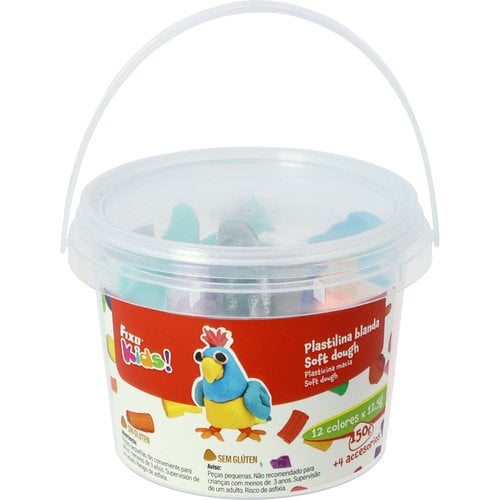 PLASTILINA FIXO JUEGO BOTE SURTIDO