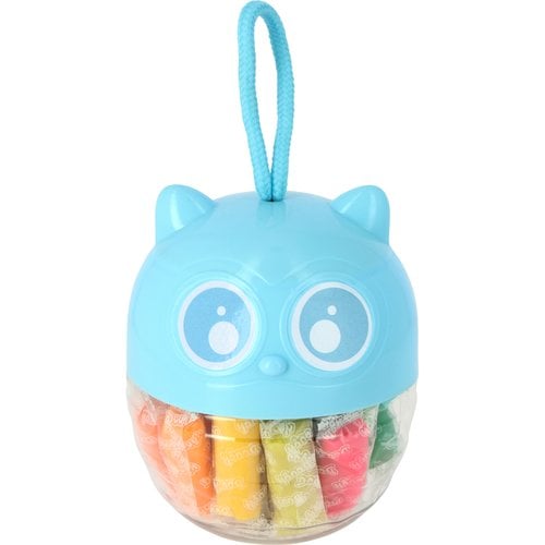 PLASTILINA FIXO JUEGO BUHO AZUL