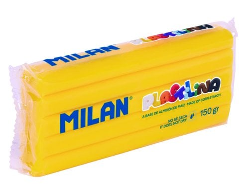 PLASTILINA MILAN 150g AMARILLO