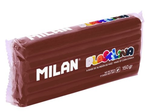 PLASTILINA MILAN 150g MARRON